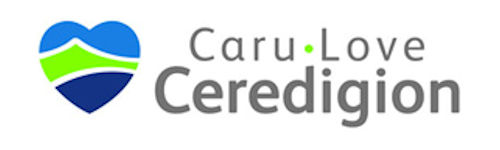 Caru Love Ceredigion logo
